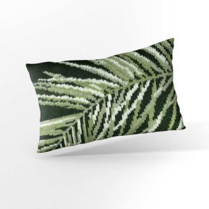 Coussin palmier FV par serialknitter paris